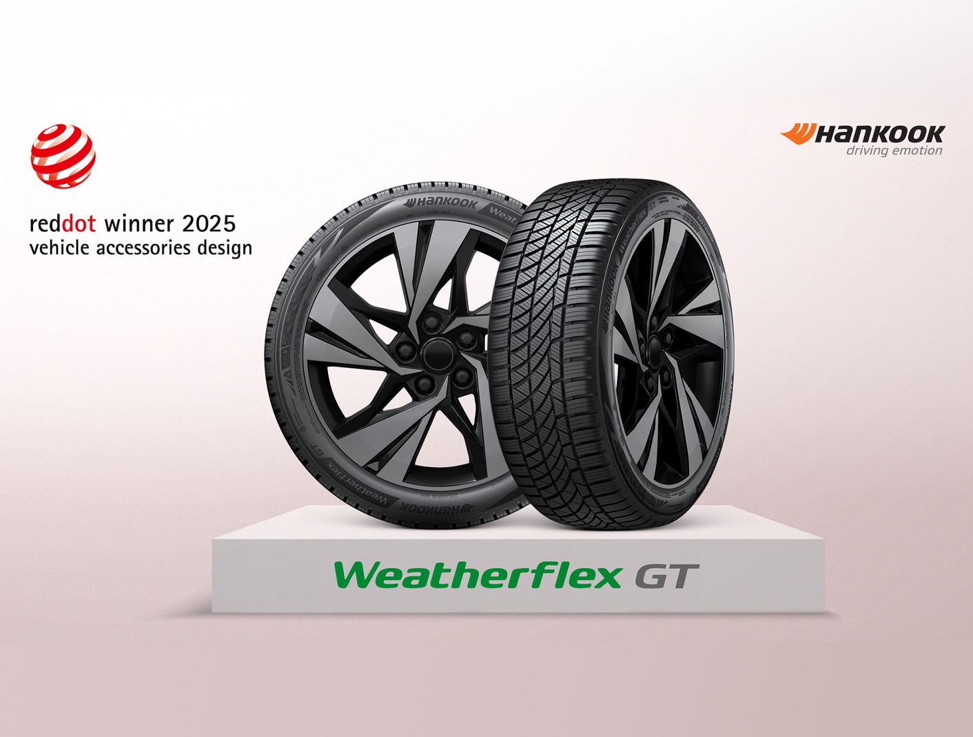Hankook Tire’s ‘WeatherFlex GT’ Honored with 2025 Red Dot Design Award