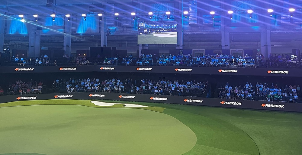 한국타이어_후원_TGL_경기장_실내_전경