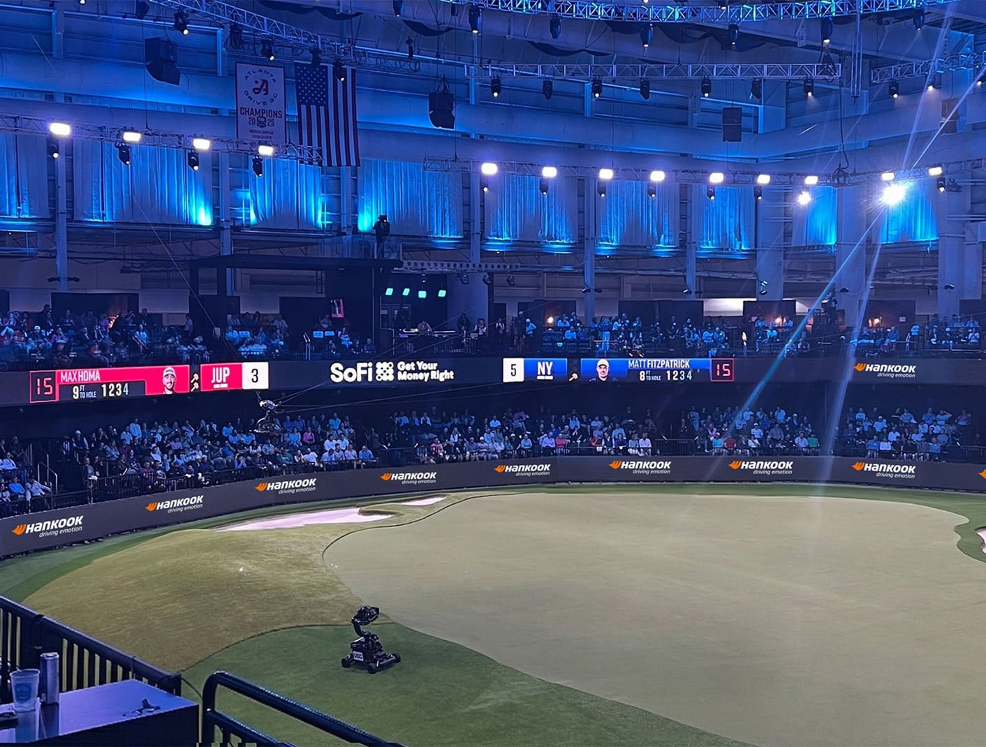 한국타이어 후원 미국 ‘2026 투모로우 골프 리그(TGL)’ 준결승전 시동 