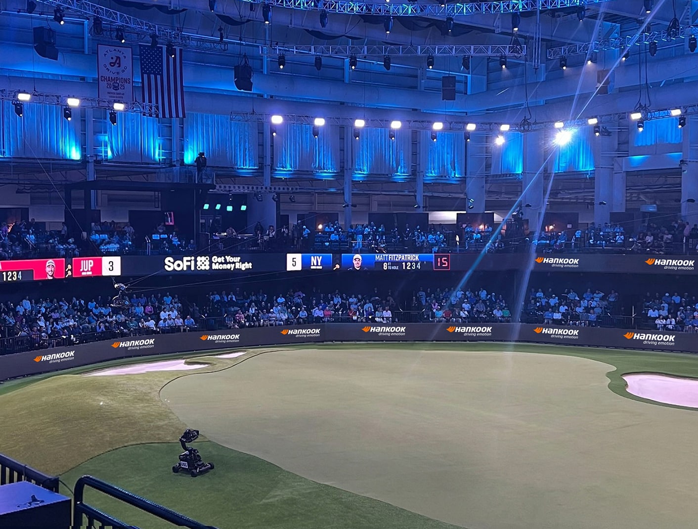 한국타이어 후원 미국 ‘2026 투모로우 골프 리그(TGL)’ 준결승전 성료